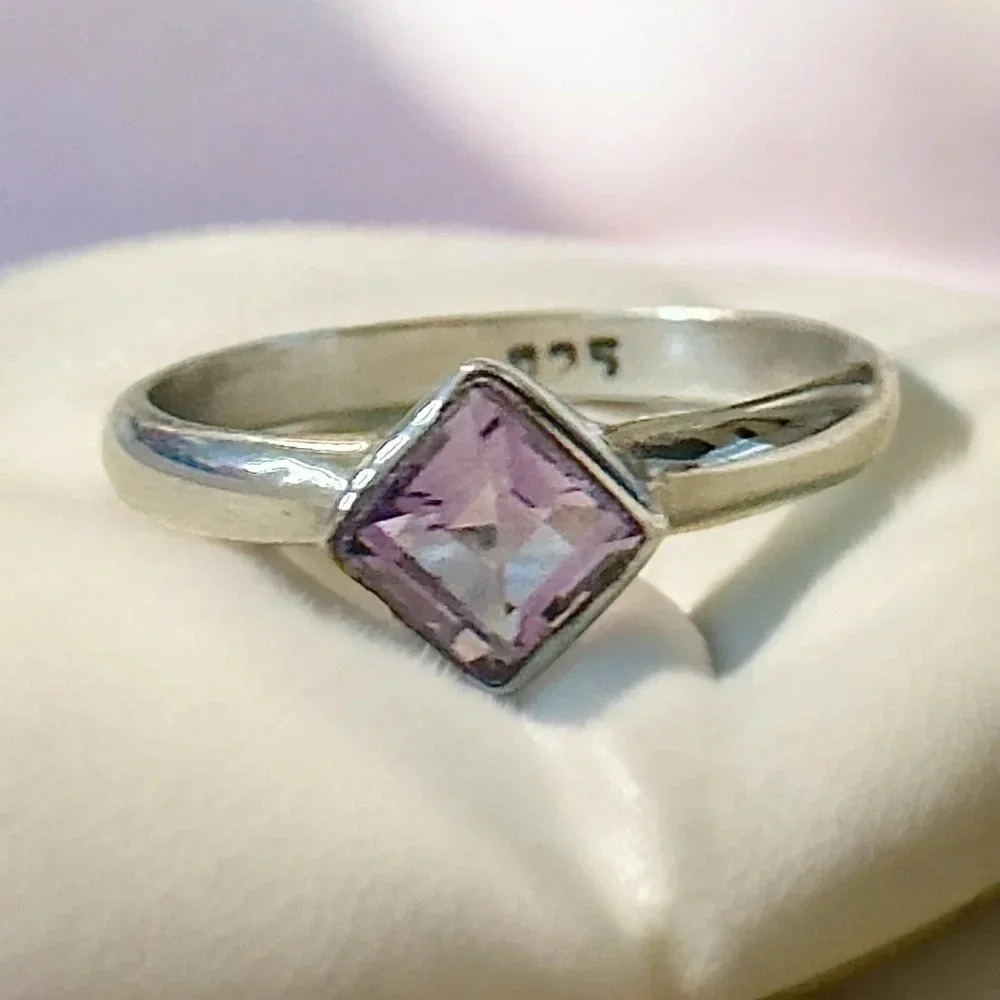 Amethyst Sterling Silver Ring (5)